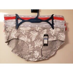 Women's Tommy Hilfiger Intimate Briefs Panties Pack of 3 Multicolor Sz XL NWT